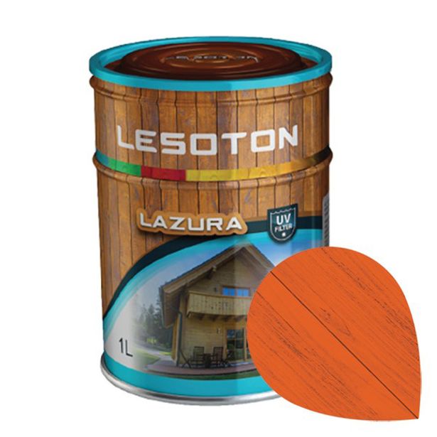 TANKOSLOJNI PREMAZ LESOTON LAZURA ŠT.8 MACESEN 1L