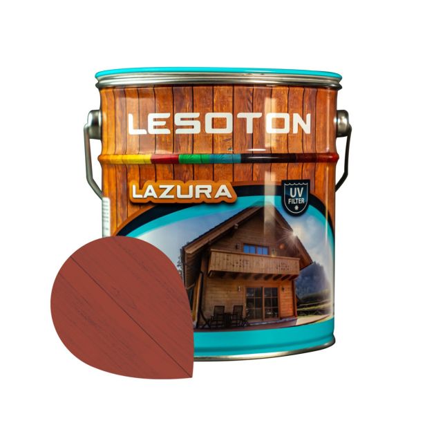 TANKOSLOJNI PREMAZ LESOTON LAZURA ŠT.7 MAHAGONIJ 2.5L