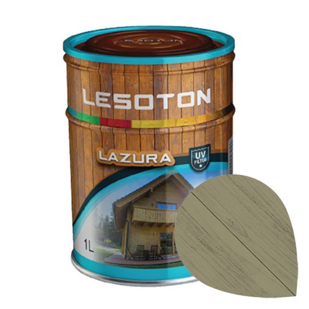 TANKOSLOJNI PREMAZ LESOTON LAZURA ŠT.12 STARI LES 1L