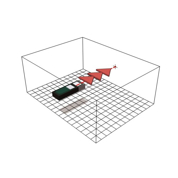 LASERSKI MERILNIK RAZDALJ METABO LD 60
