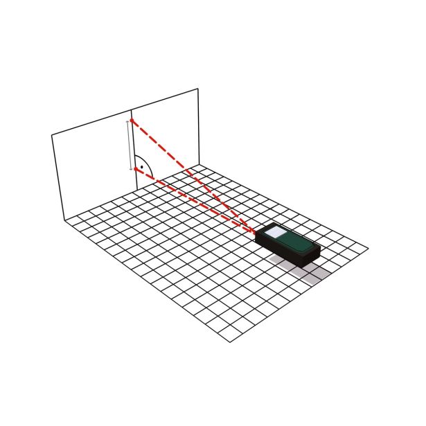 LASERSKI MERILNIK RAZDALJ METABO LD 60