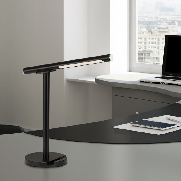 NAMIZNA SVETILKA BRILONER LED 1.5W CCT, ČRNA AKU + USB