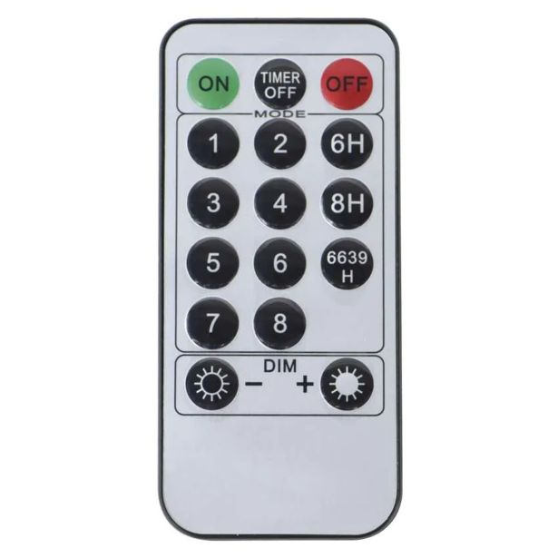 LED BOŽIČNE LEDENE SVEČE, 5 M, ZUN. IN NOT., HLADNA BELA, UPRAVLJALNIK, PROGRAMI, ČASOVNIK