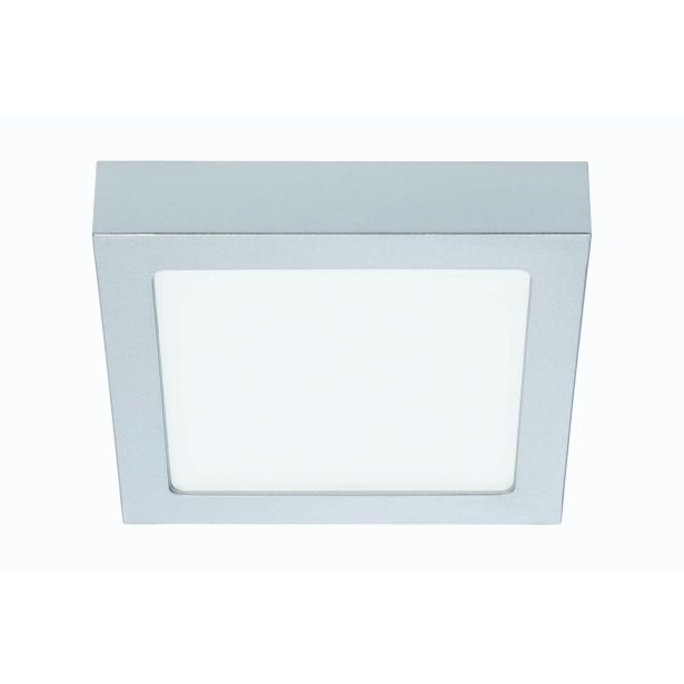 LED PANEL 12W FIRE NW 170X170MM, KROM MAT