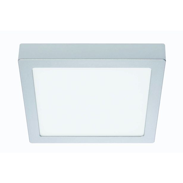 LED PANEL 16.5W FIRE NW 225X225MM, KROM MAT