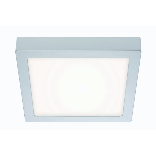 LED PANEL 16.5W FIRE NW 225X225MM, KROM MAT