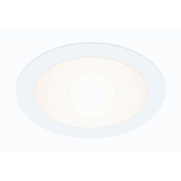 LED PANEL FLAT-IN 12W NW FI 170MM, BELA