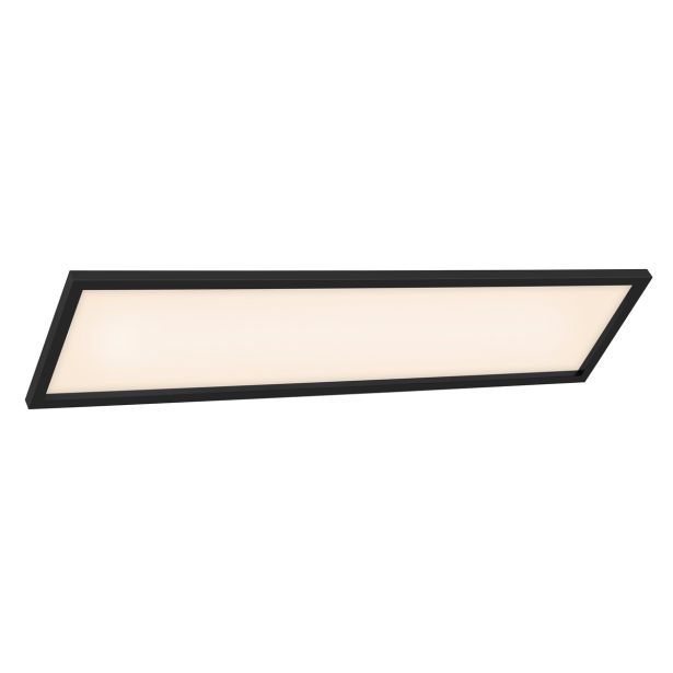 LED PANEL BRILONER GEO BASIC 36W ČRN ROB, CCT, 1195X295