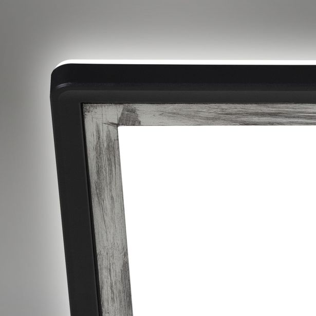 LED PANEL LED PANEL 18W NW, KVADRAT ČRN / ANTIK SREBRN