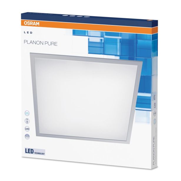 VGRADNA STROPNA SVETILKA OSRAM LED PANEL PLANON PURE 36W 60X60X1