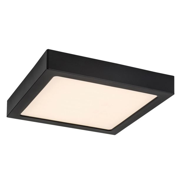 LED PANEL RABALUX SHAUN2 24W 3000K ČRNA KVADRATNA