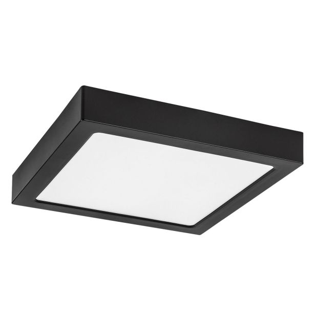 LED PANEL RABALUX SHAUN2 24W 3000K ČRNA KVADRATNA