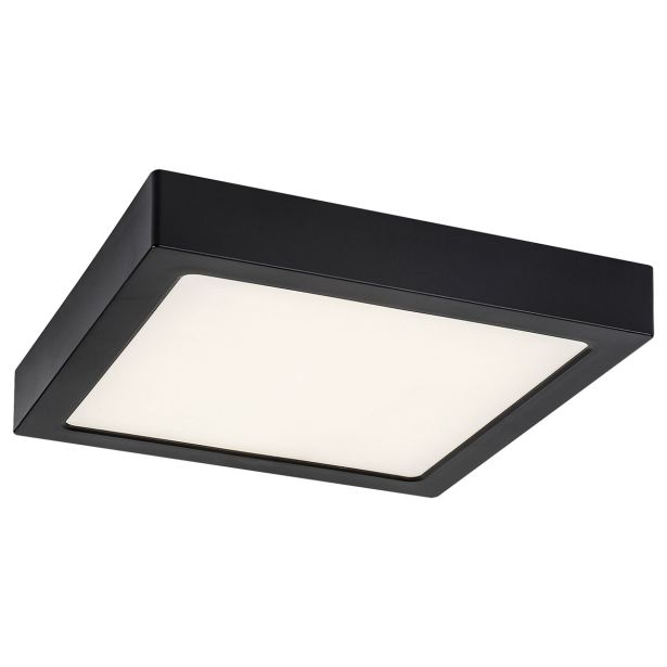 LED PANEL RABALUX SHAUN2 24W 4000K ČRNA KVADRATNA