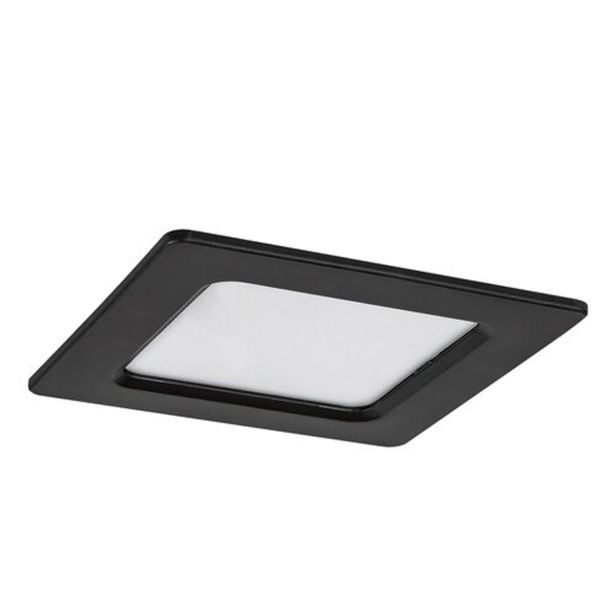 LED PANEL RABALUX SHAUN2 3W 3000K ČRNA KVADRATNA