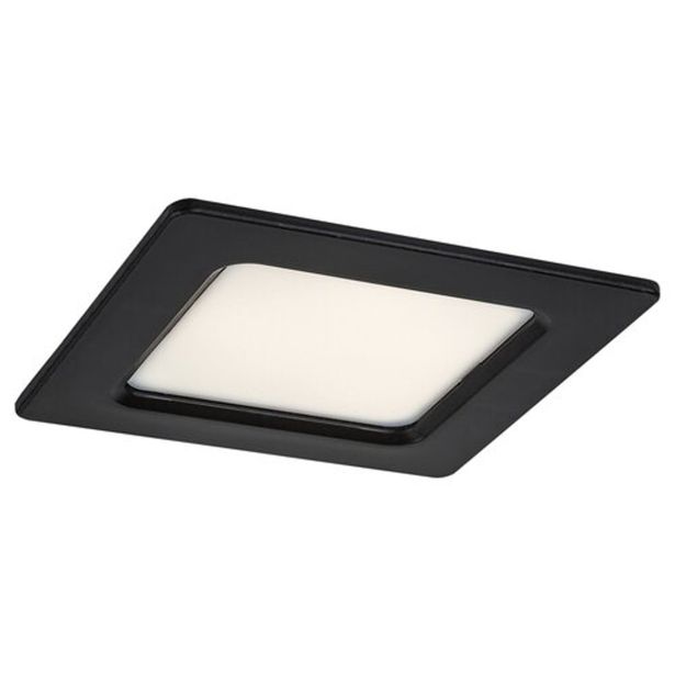 LED PANEL RABALUX SHAUN2 3W 4000K ČRNA KVADRATNA