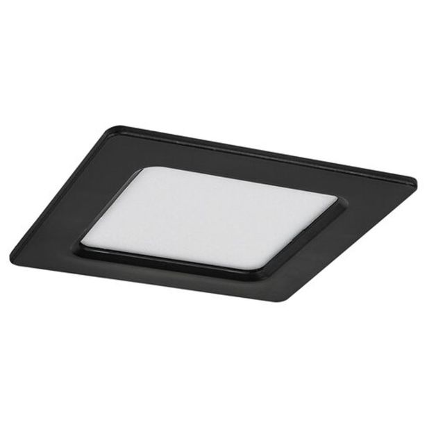 LED PANEL RABALUX SHAUN2 3W 4000K ČRNA KVADRATNA