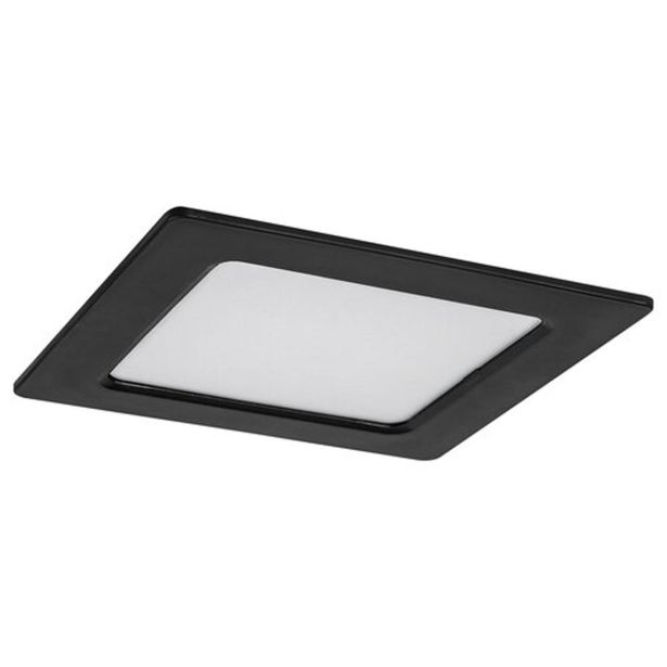 LED PANEL RABALUX SHAUN2 6W 3000K ČRNA KVADRATNA