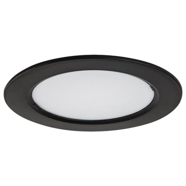 LED PANEL RABALUX SHAUN2 6W 3000K ČRNA OKROGLA