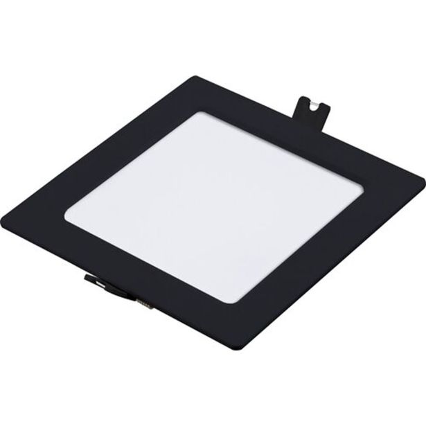 LED PANEL RABALUX SHAUN2 6W 4000K ČRNA KVADRATNA