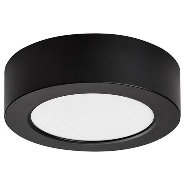LED PANEL RABALUX SHAUN2 7W 3000K ČRNA OKROGLA