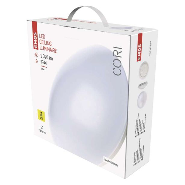 LED SVETILO NADOMETNO CORI, OKROGLO 12W NW IP44