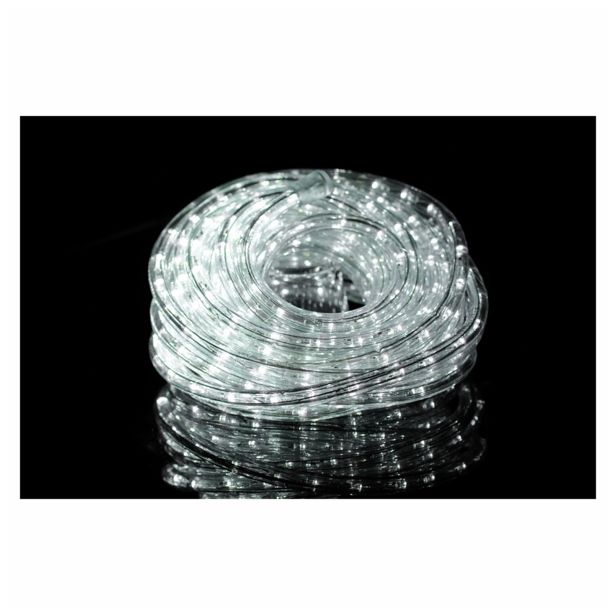 LUČKE MQ LED SVETLOBNA BELA 9 M CEV DVOŽILNA S KRMILNIKOM