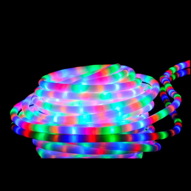 LUČKE MQ LED SVETLOBNA MLEČNA 9M MULTI. 2-ŽILNA S KRMIL.