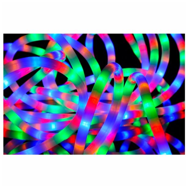 LUČKE MQ LED SVETLOBNA MLEČNA 9M MULTI. 2-ŽILNA S KRMIL.