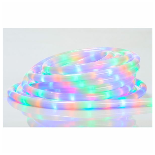 LUČKE MQ LED SVETLOBNA MLEČNA 9M MULTI. 2-ŽILNA S KRMIL.