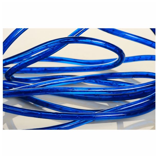 LUČKE MQ LED SVETLOBNA MODRA 9 M CEV DVOŽILNA S KRMILNIKOM