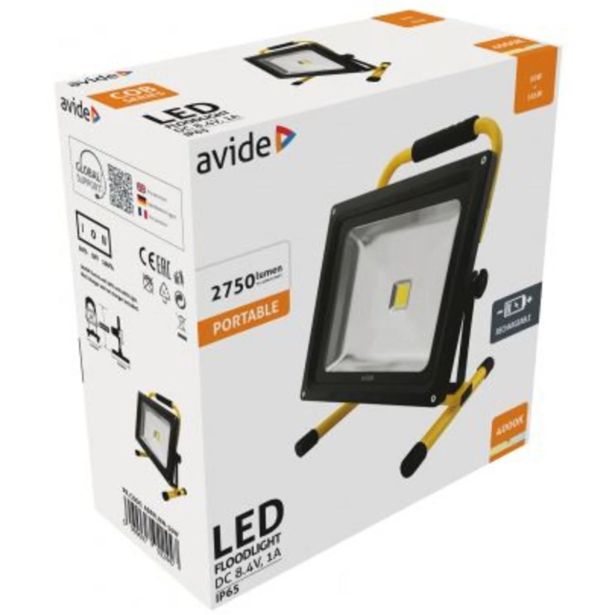 LED ZUNANJI REFLEKTOR AVIDE LED 50W NW-4000K 2750LM IP65 POLNILNI