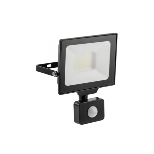 LED ZUNANJI REFLEKTOR G-TECH S SENZORJEM 30W 6400K IP65