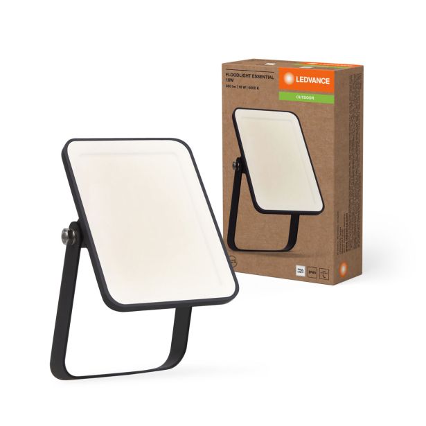 LED ZUNANJI REFLEKTOR LEDVANCE FL ESSENTIAL 10W 840 BK