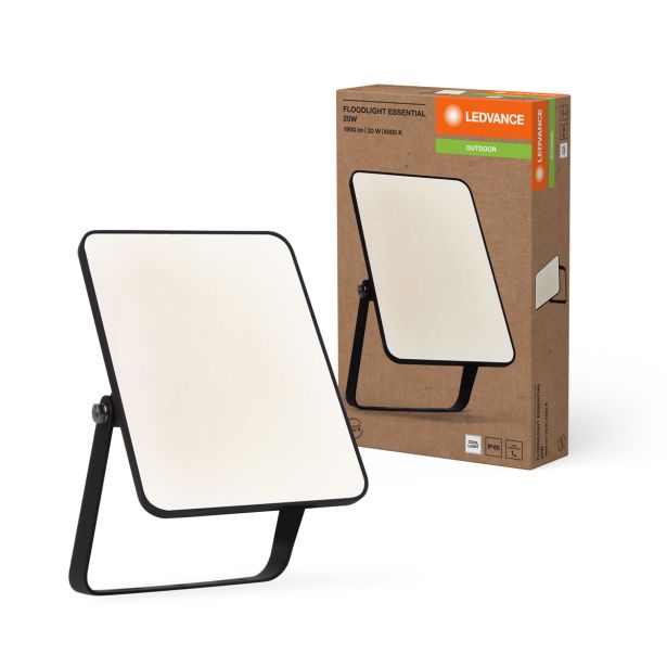LED ZUNANJI REFLEKTOR LEDVANCE FL ESSENTIAL 20W 840 BK