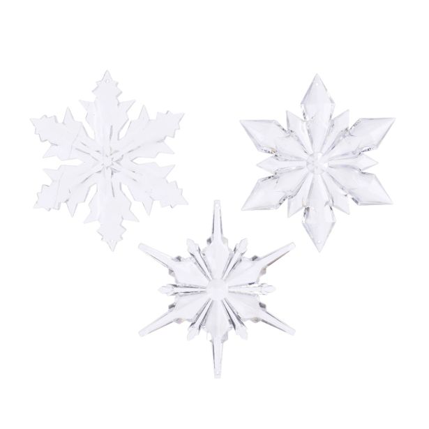 LEDENA SNEŽINKA 16 CM