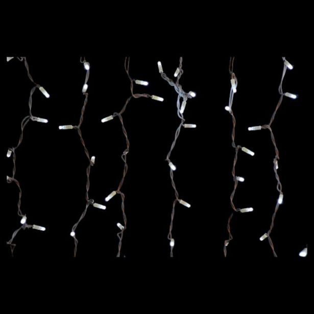 SVETLOBNA ZAVESA V IZGLEDU LEDENIH SVEČ