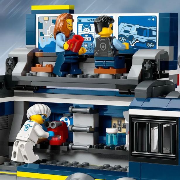 LEGO' CITY 60418 POLICIJSKI MOBILNI FORENZIČNI LABORATORIJ