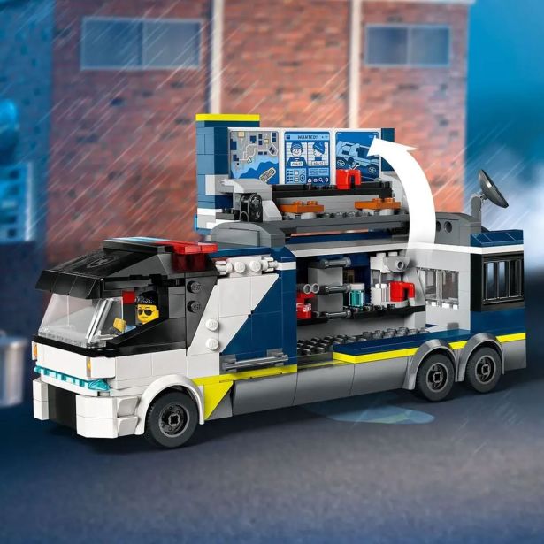 LEGO' CITY 60418 POLICIJSKI MOBILNI FORENZIČNI LABORATORIJ