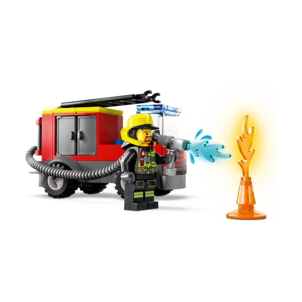 LEGO CITY FIRE 60375 GASILSKA POSTAJA IN GASILSKO VOZILO