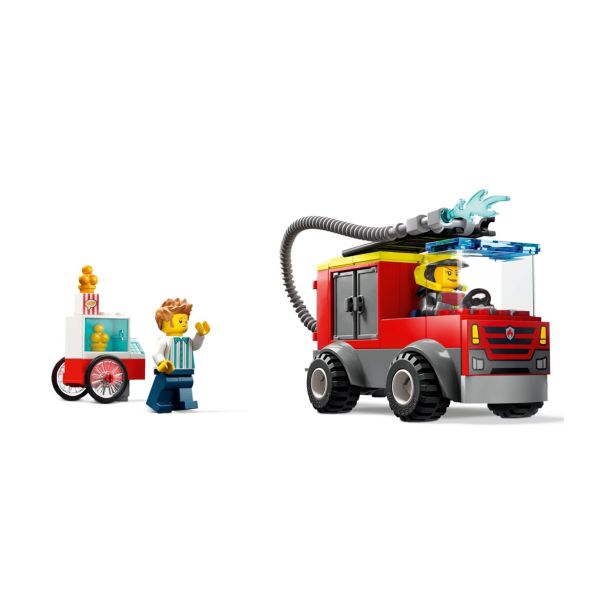 LEGO CITY FIRE 60375 GASILSKA POSTAJA IN GASILSKO VOZILO