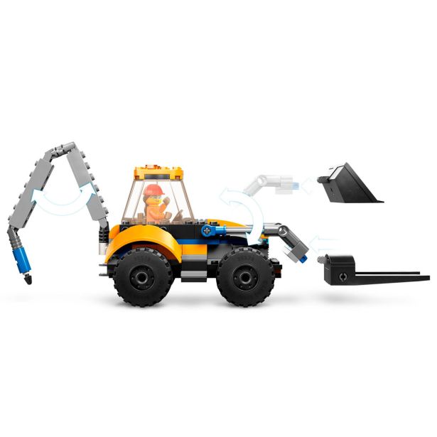 LEGO CITY GREAT VEHICLES 60385 GRADBENI ROVOKOPAČ