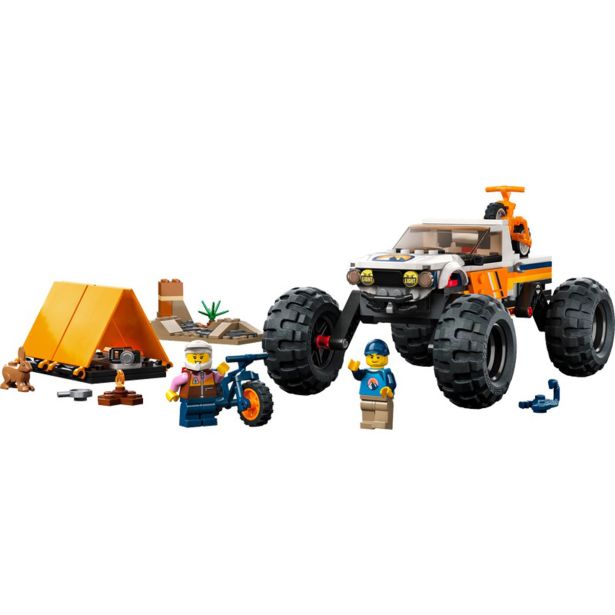 LEGO CITY GREAT VEHICLES 60387 PUSTOLOVŠČINE S TERENSKIM VOZILOM