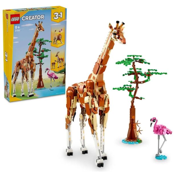 LEGO' CREATOR 31150 ŽIVALI NA DIVJEM SAFARIJU