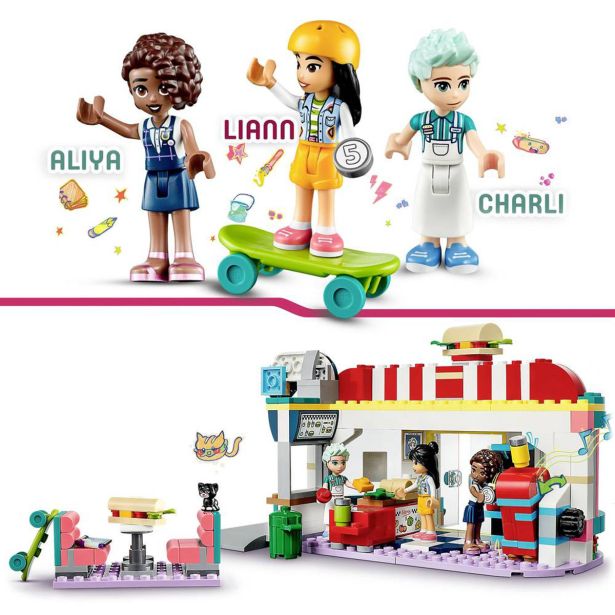 LEGO FRIENDS 41728 OKREPČEVALNICA V SREDIŠČU HEARTLAKA