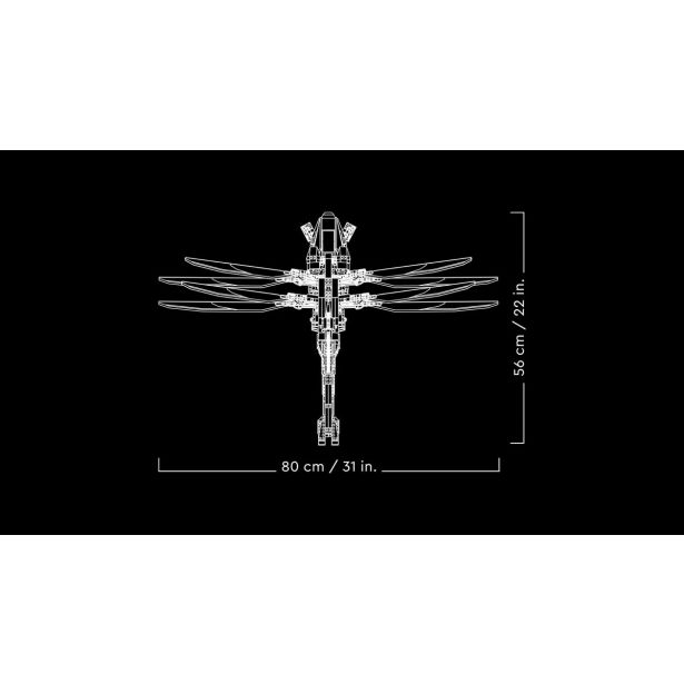 LEGO' ICONS 10327 DUNE: PEŠČENI PLANET - ATREIDES ROYAL ORNITHOPTER