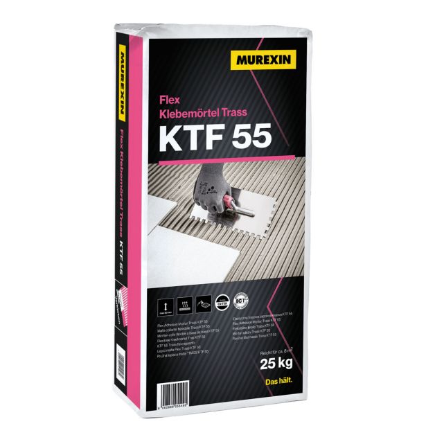 LEPILO ZA KAMEN MUREXIN KTF 55 TRASS C2TE S1 FLEKSIBILNO 25 KG