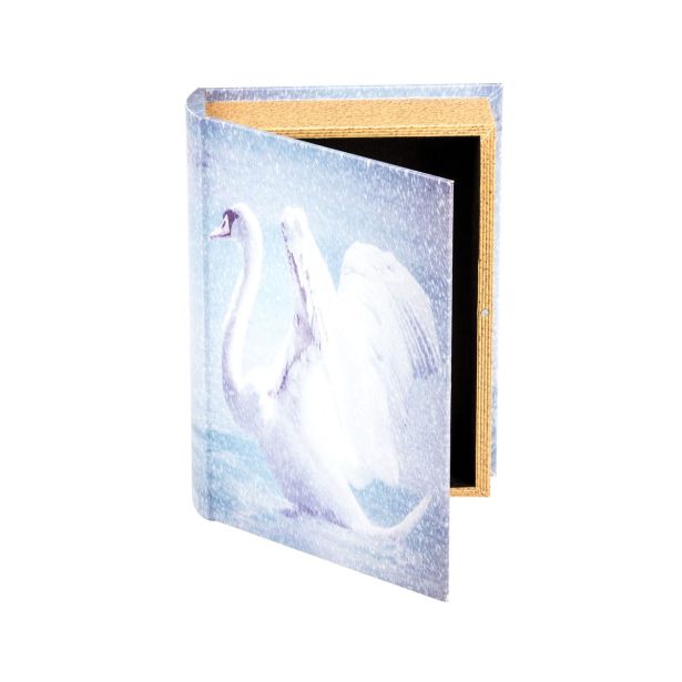 LES GLOSSTYLE LESENA DEKORATIVNA ŠKATLA LABOD 20X27X6.5 CM