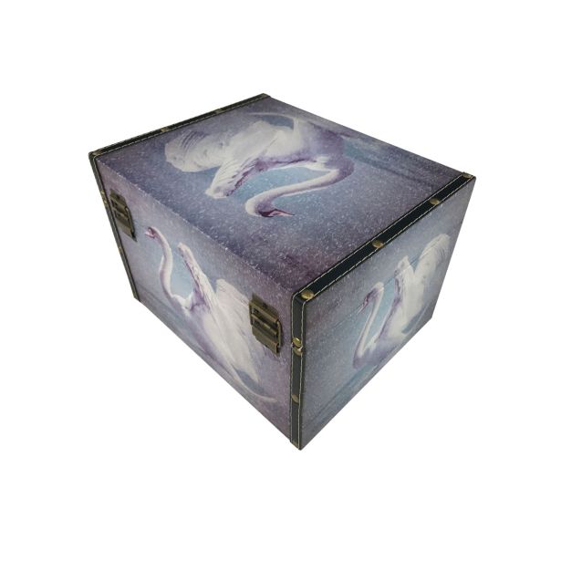 LES GLOSSTYLE LESENA DEKORATIVNA ŠKATLA LABOD 30X24X20 CM