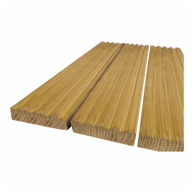 LESEN/PVC TLAKOVEC 3X9.5X200 CM SMREKA, REBRIČEN