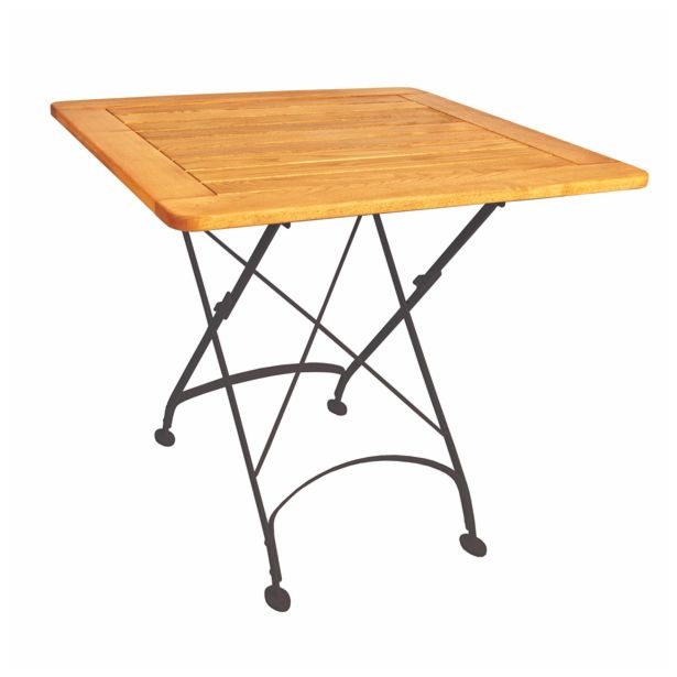 LESENA MIZA RONDO MAJA 80X80 CM, ROBINIJA